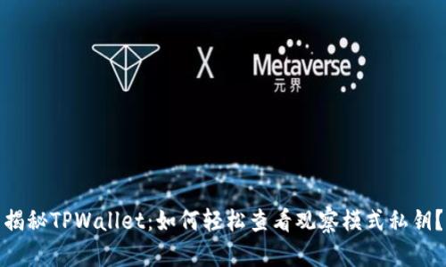 揭秘TPWallet：如何轻松查看观察模式私钥？