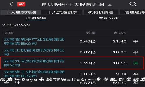 如何轻松存入Doge币到TPWallet：一步步教你掌握存币技巧