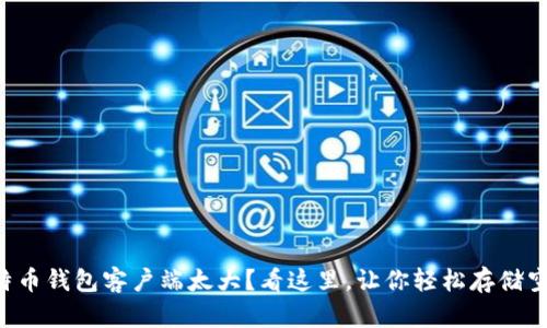 比特币钱包客户端太大？看这里，让你轻松存储空间！