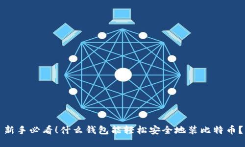 新手必看！什么钱包能轻松安全地装比特币？